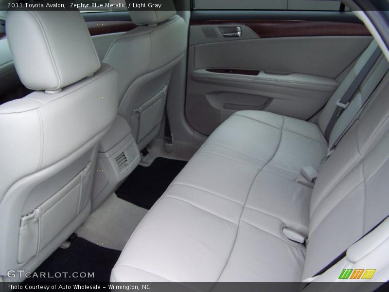 Zephyr Blue Metallic / Light Gray 2011 Toyota Avalon