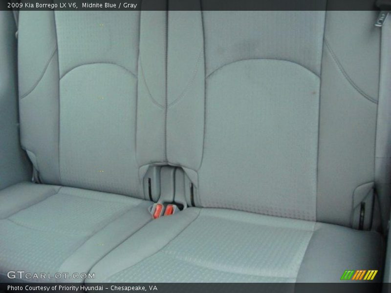 Midnite Blue / Gray 2009 Kia Borrego LX V6