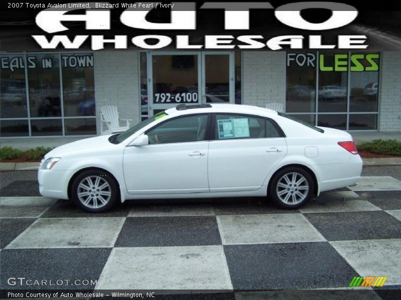 Blizzard White Pearl / Ivory 2007 Toyota Avalon Limited