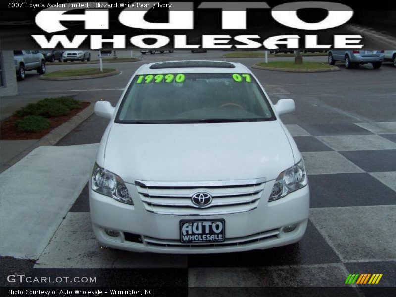 Blizzard White Pearl / Ivory 2007 Toyota Avalon Limited
