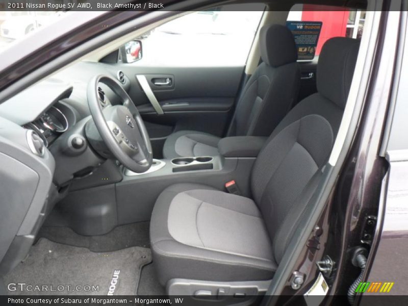 Black Amethyst / Black 2011 Nissan Rogue SV AWD