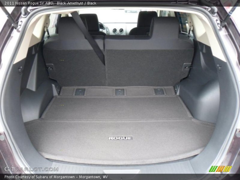 Black Amethyst / Black 2011 Nissan Rogue SV AWD