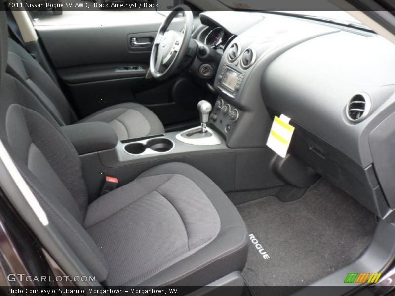 Black Amethyst / Black 2011 Nissan Rogue SV AWD