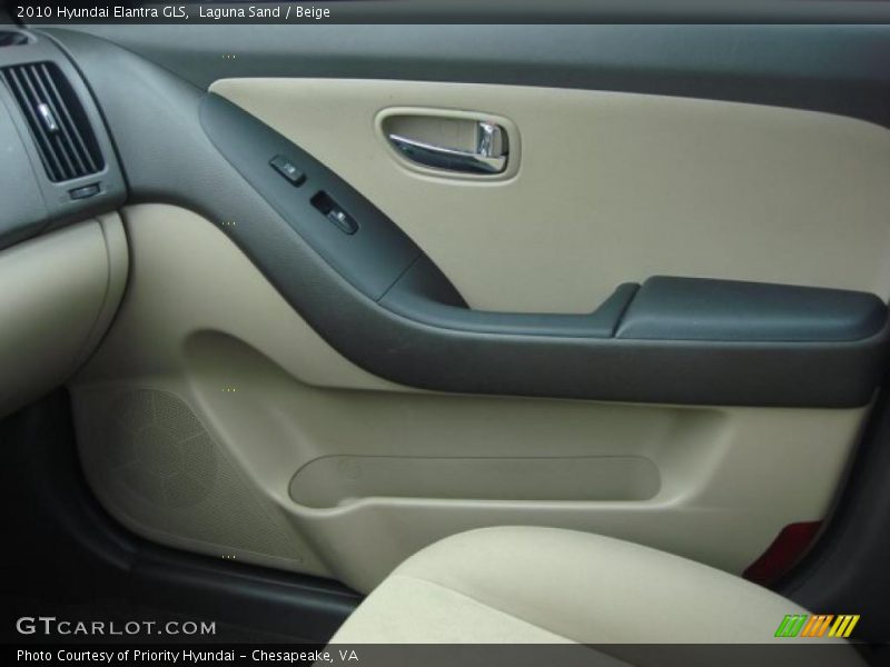 Laguna Sand / Beige 2010 Hyundai Elantra GLS