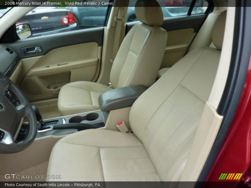 Vivid Red Metallic / Camel 2008 Mercury Milan I4 Premier