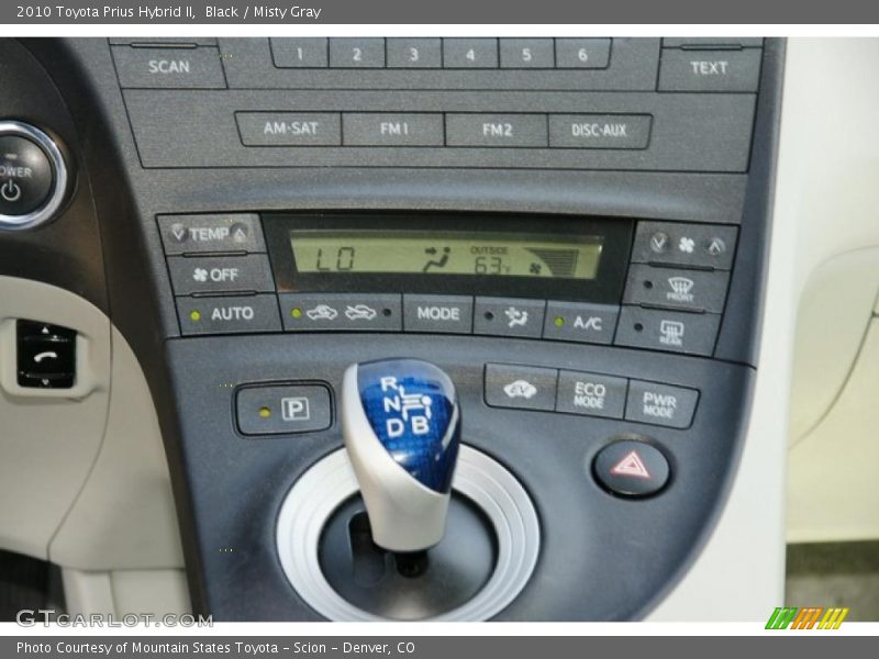 Black / Misty Gray 2010 Toyota Prius Hybrid II