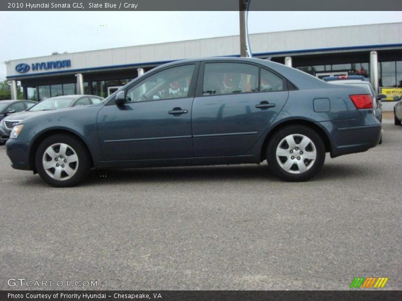 Slate Blue / Gray 2010 Hyundai Sonata GLS