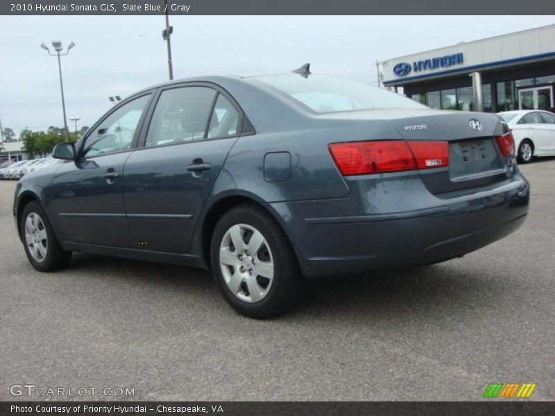 Slate Blue / Gray 2010 Hyundai Sonata GLS