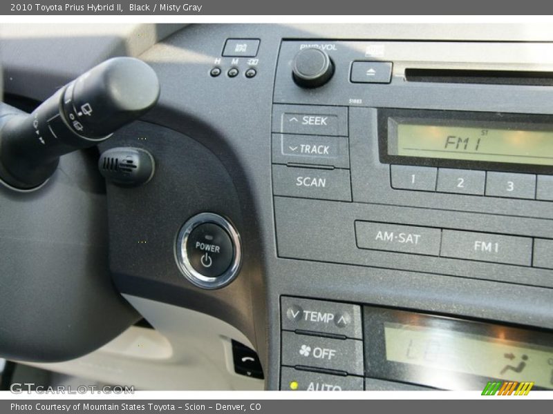 Black / Misty Gray 2010 Toyota Prius Hybrid II