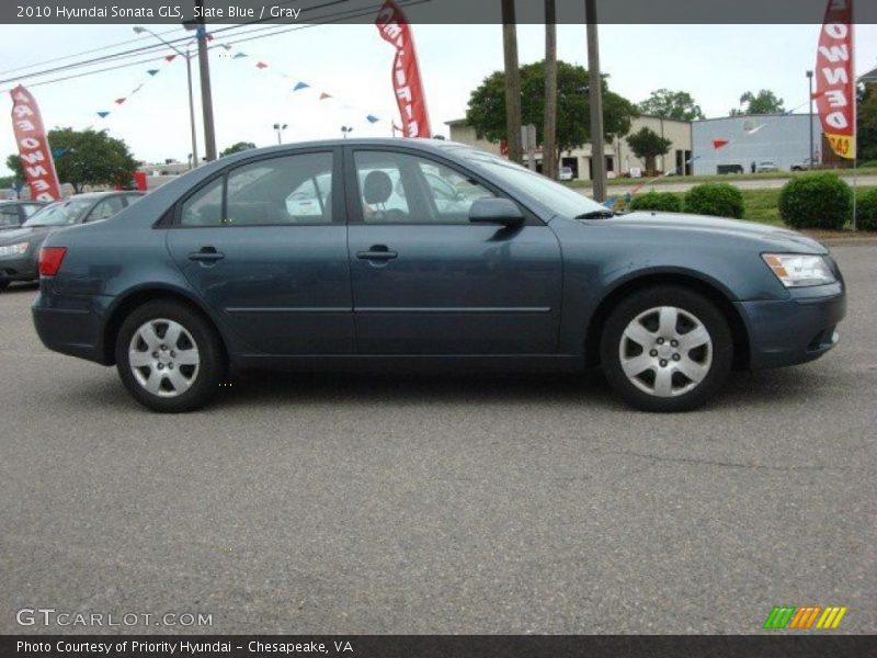 Slate Blue / Gray 2010 Hyundai Sonata GLS