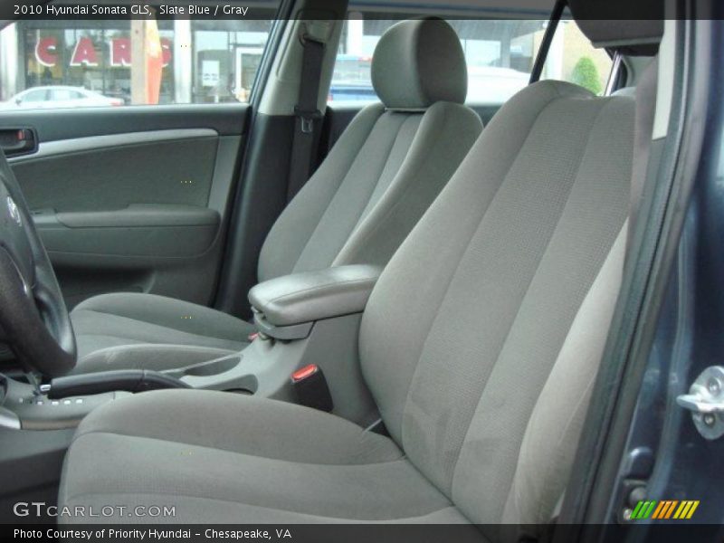 Slate Blue / Gray 2010 Hyundai Sonata GLS