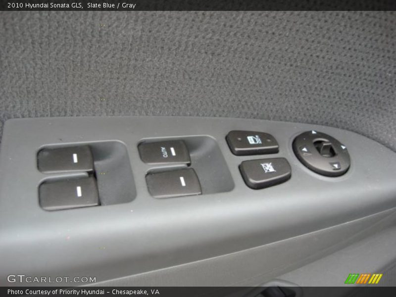 Slate Blue / Gray 2010 Hyundai Sonata GLS