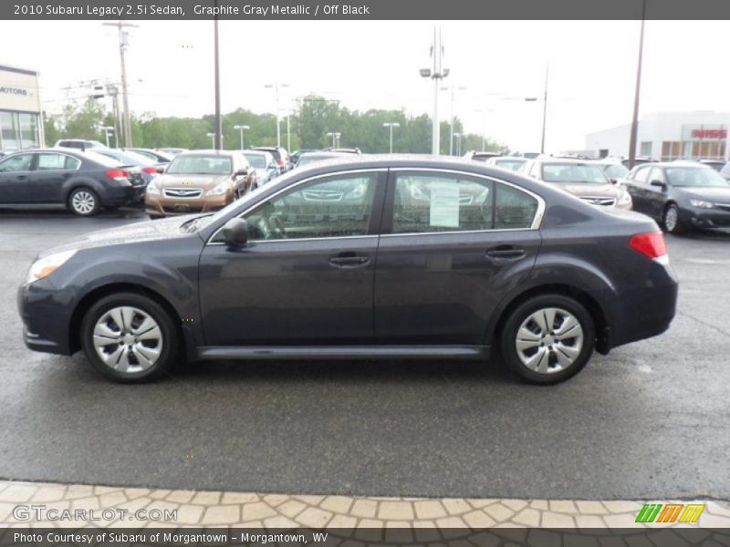  2010 Legacy 2.5i Sedan Graphite Gray Metallic