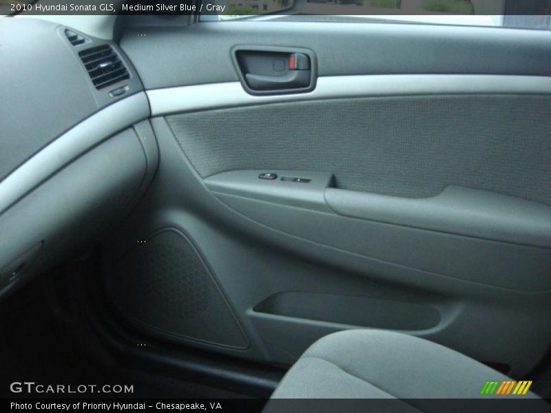 Medium Silver Blue / Gray 2010 Hyundai Sonata GLS
