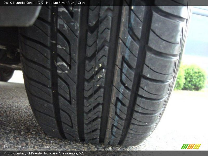 Medium Silver Blue / Gray 2010 Hyundai Sonata GLS