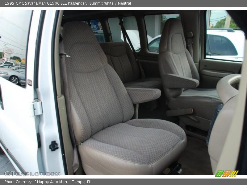 Summit White / Neutral 1999 GMC Savana Van G1500 SLE Passenger