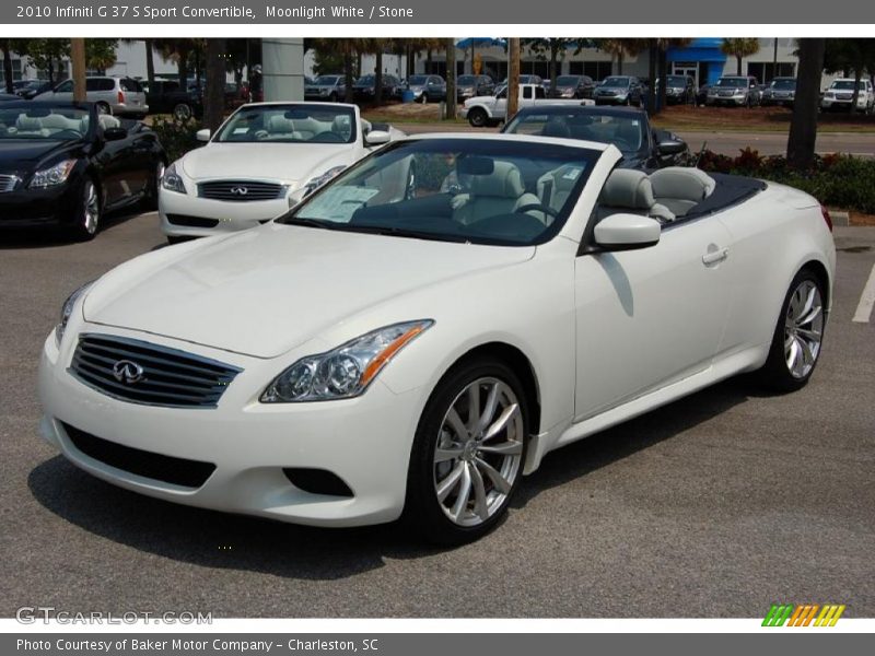 Front 3/4 View of 2010 G 37 S Sport Convertible