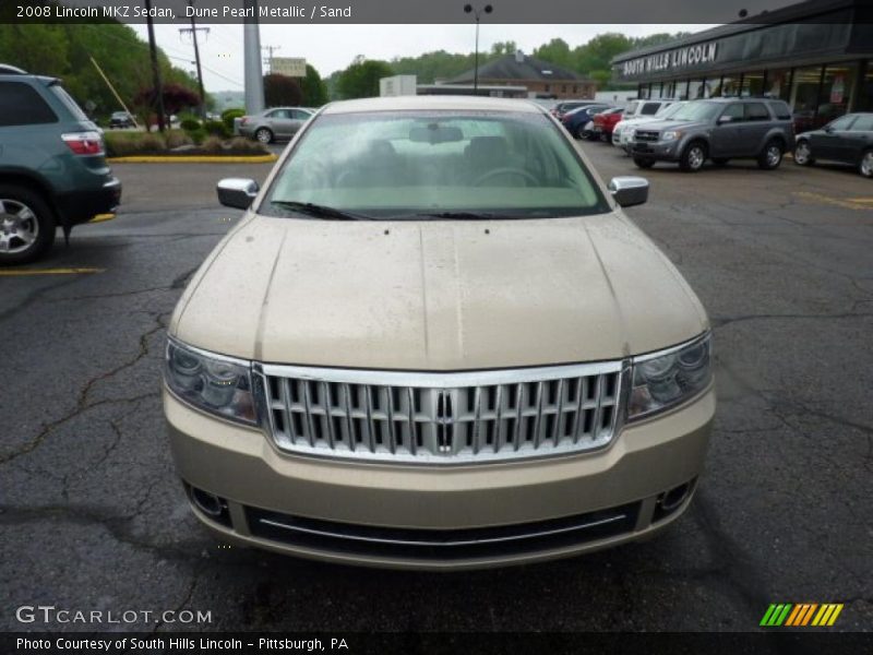 Dune Pearl Metallic / Sand 2008 Lincoln MKZ Sedan