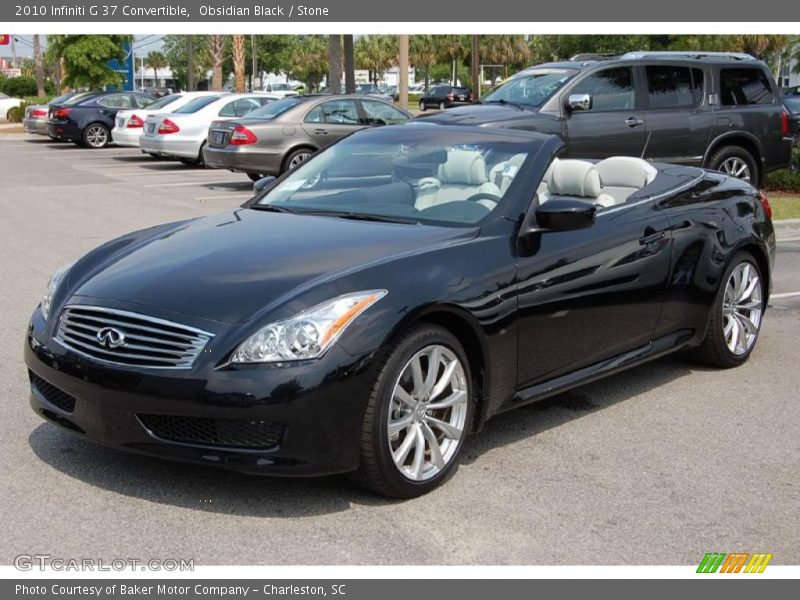 Front 3/4 View of 2010 G 37 Convertible