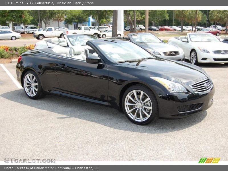  2010 G 37 Convertible Obsidian Black