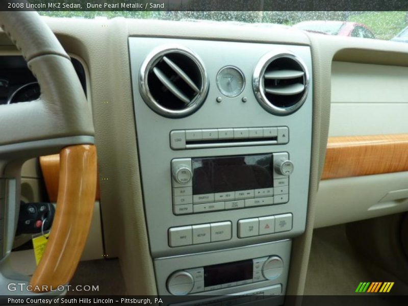 Dune Pearl Metallic / Sand 2008 Lincoln MKZ Sedan