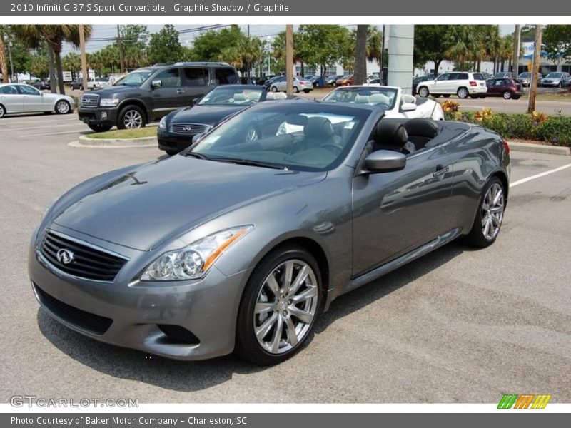 Front 3/4 View of 2010 G 37 S Sport Convertible