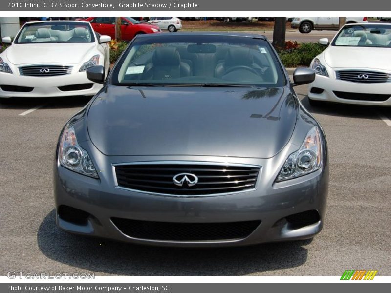 Graphite Shadow / Graphite 2010 Infiniti G 37 S Sport Convertible