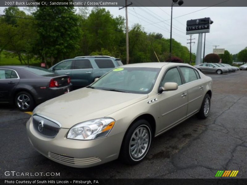 Sandstone Metallic / Cocoa/Cashmere 2007 Buick Lucerne CX