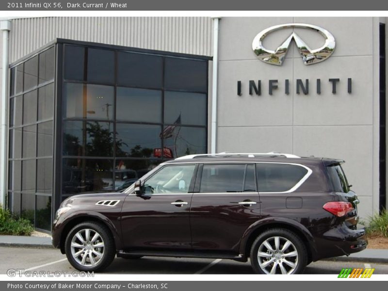 Dark Currant / Wheat 2011 Infiniti QX 56