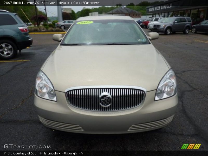 Sandstone Metallic / Cocoa/Cashmere 2007 Buick Lucerne CX