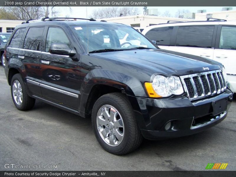  2008 Grand Cherokee Overland 4x4 Black
