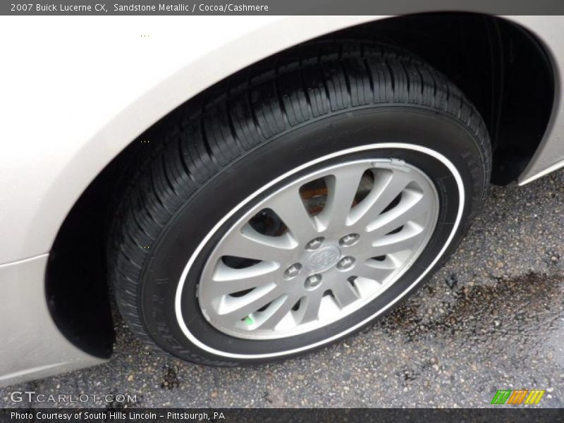 Sandstone Metallic / Cocoa/Cashmere 2007 Buick Lucerne CX