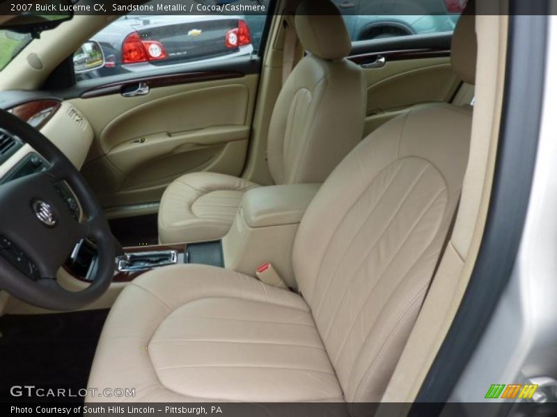 Sandstone Metallic / Cocoa/Cashmere 2007 Buick Lucerne CX