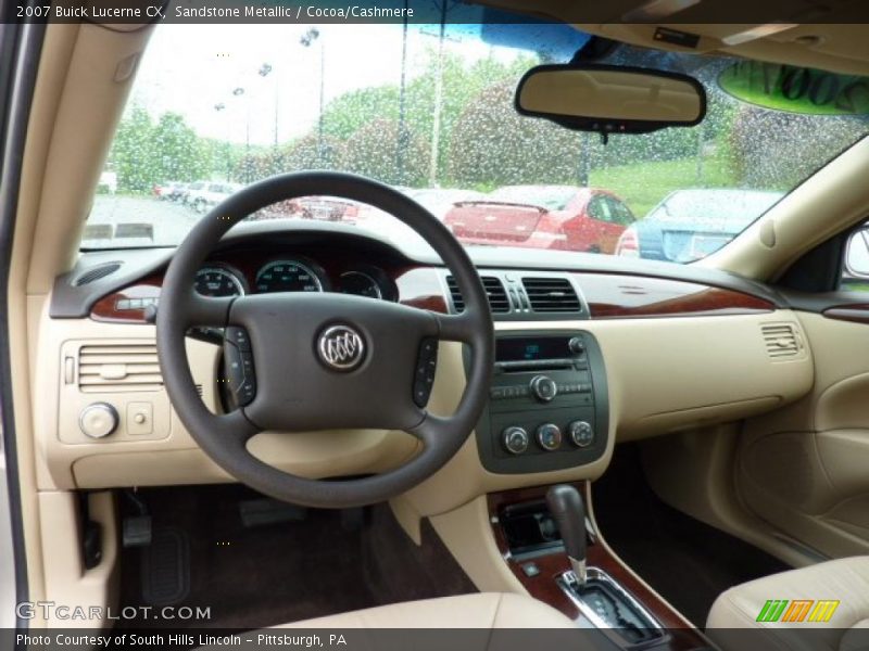 Sandstone Metallic / Cocoa/Cashmere 2007 Buick Lucerne CX