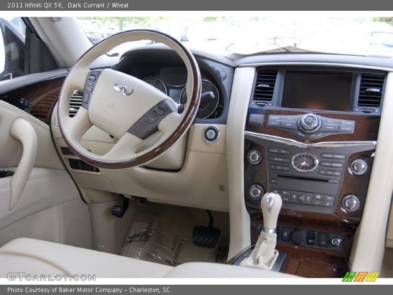 Dashboard of 2011 QX 56