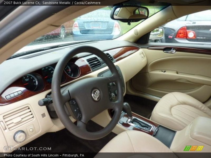 Sandstone Metallic / Cocoa/Cashmere 2007 Buick Lucerne CX