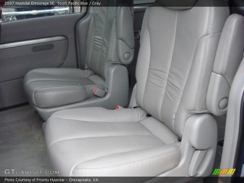 South Pacific Blue / Gray 2007 Hyundai Entourage SE