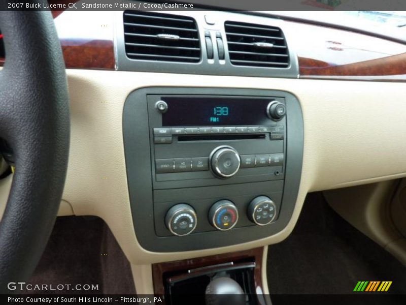 Sandstone Metallic / Cocoa/Cashmere 2007 Buick Lucerne CX