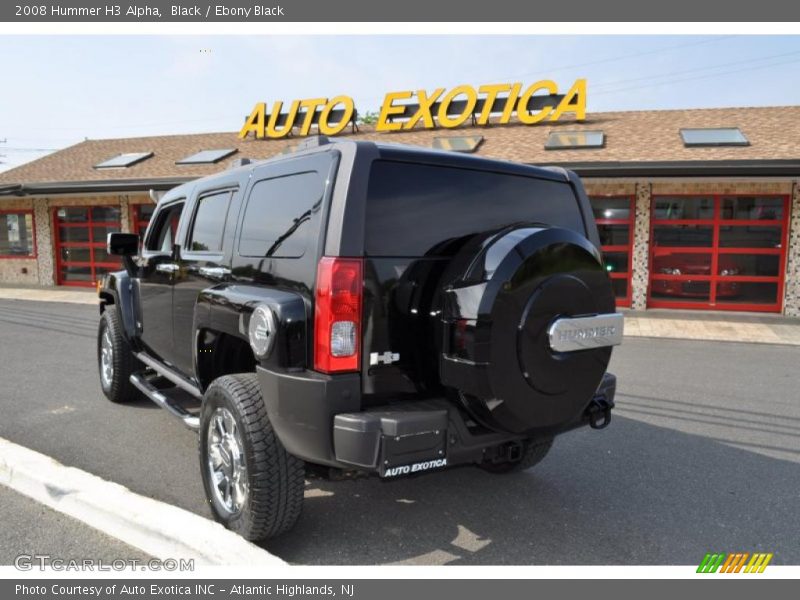 Black / Ebony Black 2008 Hummer H3 Alpha