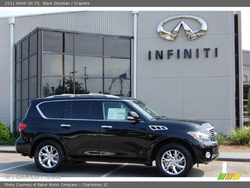 Black Obsidian / Graphite 2011 Infiniti QX 56