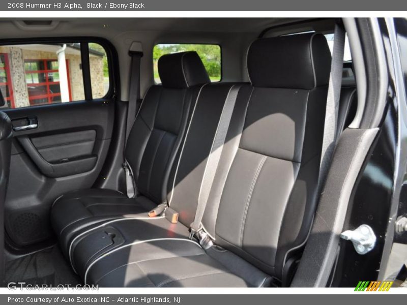 Black / Ebony Black 2008 Hummer H3 Alpha