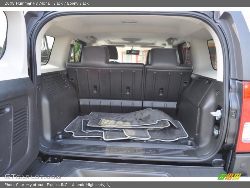 Black / Ebony Black 2008 Hummer H3 Alpha