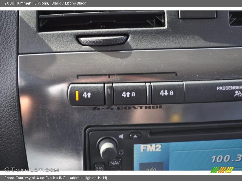 Black / Ebony Black 2008 Hummer H3 Alpha