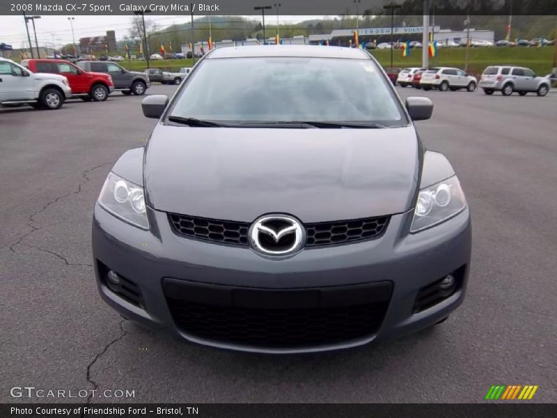 Galaxy Gray Mica / Black 2008 Mazda CX-7 Sport