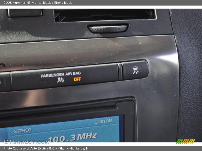 Black / Ebony Black 2008 Hummer H3 Alpha