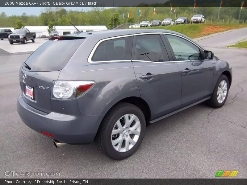 Galaxy Gray Mica / Black 2008 Mazda CX-7 Sport
