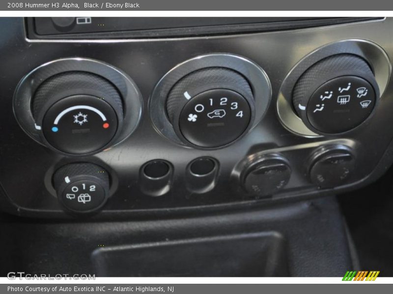 Black / Ebony Black 2008 Hummer H3 Alpha