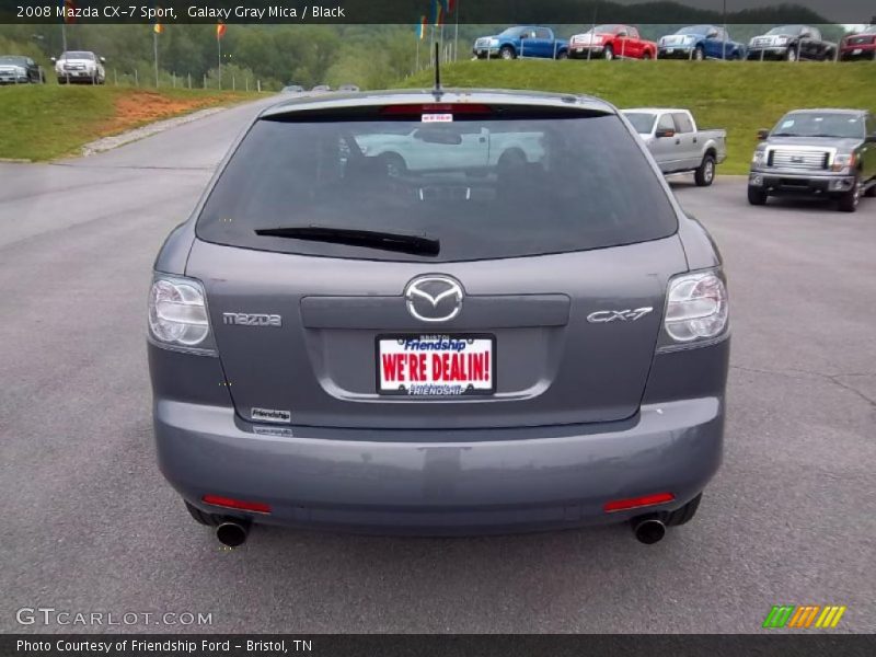 Galaxy Gray Mica / Black 2008 Mazda CX-7 Sport