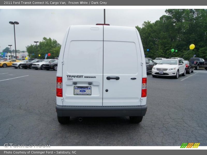 Frozen White / Dark Grey 2011 Ford Transit Connect XL Cargo Van