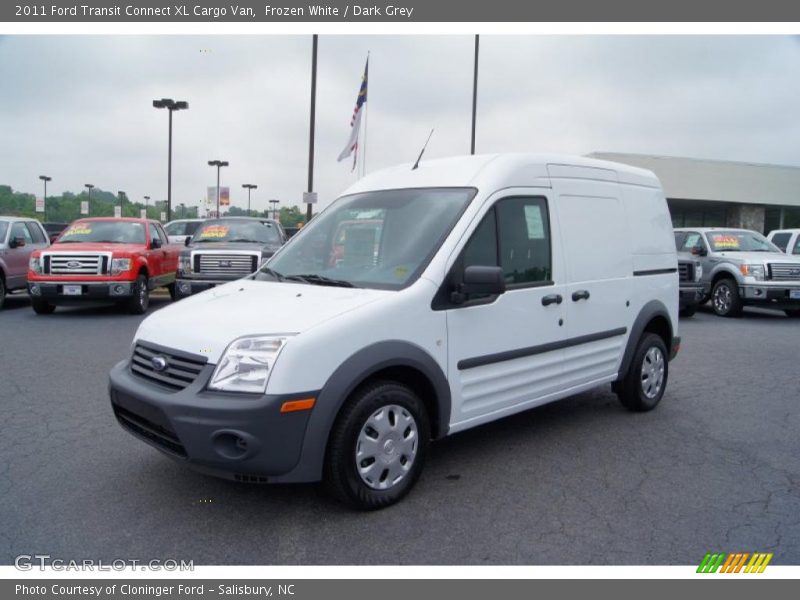 Frozen White / Dark Grey 2011 Ford Transit Connect XL Cargo Van